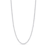 Curb Silver Chain