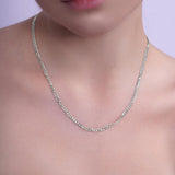 Curb Silver Chain