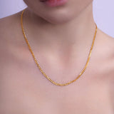 18K Gold Vermeil Curb Chain