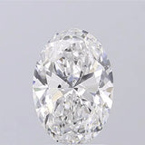 2.00ct Oval Lab Grown Diamond (Colour D, Clarity VVS2, IGI Certified)