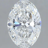 2.00ct Oval Lab Grown Diamond (Colour F, Clarity VVS2, IGI Certified)