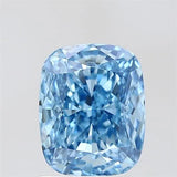 2.01ct Cushion modified Lab Grown Diamond (Colour Fancy Vivid Blue, Clarity VS1, IGI Certified)