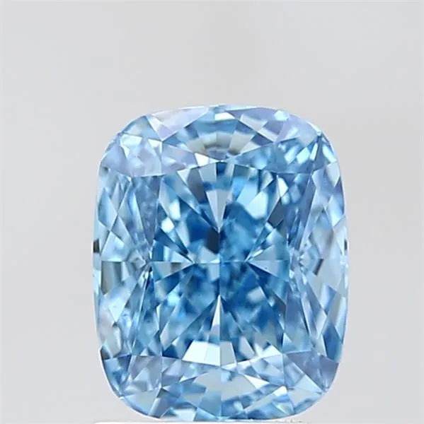 2.01ct Cushion modified Lab Grown Diamond (Colour Fancy Vivid Blue, Clarity VS1, IGI Certified)