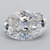 2.07ct Oval Lab Grown Diamond (Colour D, Clarity VS1, IGI Certified)
