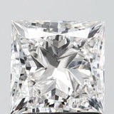 2.07ct Princess Lab Grown Diamond (Colour E, Clarity VVS1, IGI Certified)