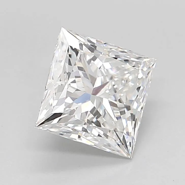 2.07ct Princess Lab Grown Diamond (Colour E, Clarity VVS2, IGI Certified)