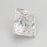 2.50ct Princess Lab Grown Diamond (Colour E, Clarity VVS2, IGI Certified)