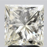 2.50ct Princess Natural Diamond (Colour J, Clarity VS2, IGI Certified)