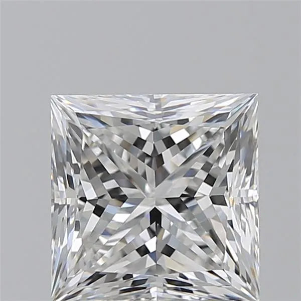 2.51ct Princess Natural Diamond (Colour E, Clarity VVS1, GIA Certified)
