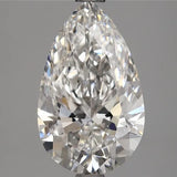 2.53ct Pear Lab Grown Diamond (Colour E, Clarity SI1, IGI Certified)