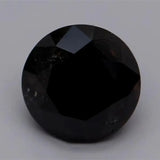 0.81ct Round Natural Diamond (Colour Fancy Black, Clarity VVS2, Cut EX, GIA Certified)