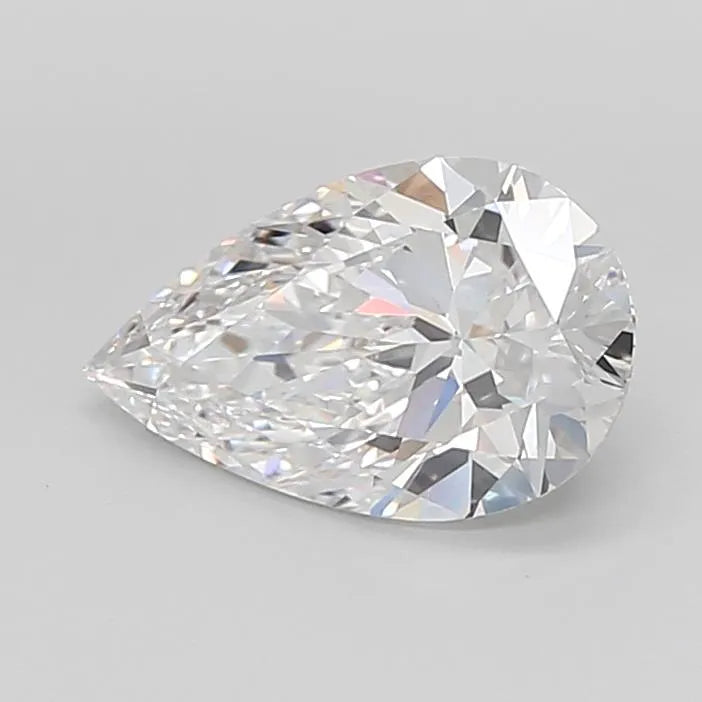 3.08ct Pear Lab Grown Diamond (Colour D, Clarity VVS2, IGI Certified)