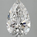 3.08ct Pear Lab Grown Diamond (Colour G, Clarity VS1, IGI Certified)
