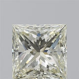 3.08ct Princess Natural Diamond (Colour K, Clarity VS2, Cut VG, IGI Certified)
