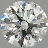 3.40ct Round Lab Grown Diamond (Colour H, Clarity VS1, Cut ID, IGI Certified)