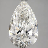 3.84ct Pear Lab Grown Diamond (Colour F, Clarity VS2, IGI Certified)