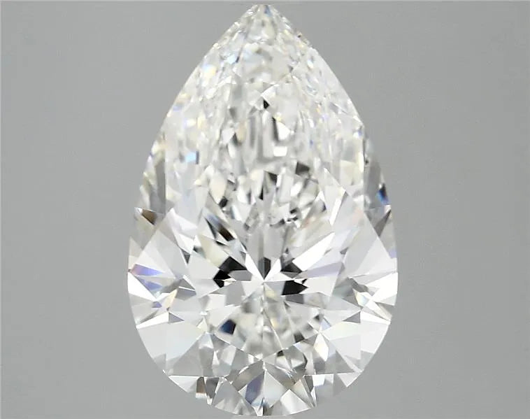 4.02ct Pear Lab Grown Diamond (Colour F, Clarity VVS2, IGI Certified)