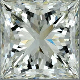 4.02ct Princess Natural Diamond (Colour K, Clarity VS1, Cut VG, IGI Certified)