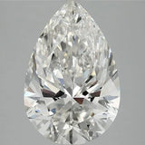 4.07ct Pear Lab Grown Diamond (Colour G, Clarity VVS2, IGI Certified)