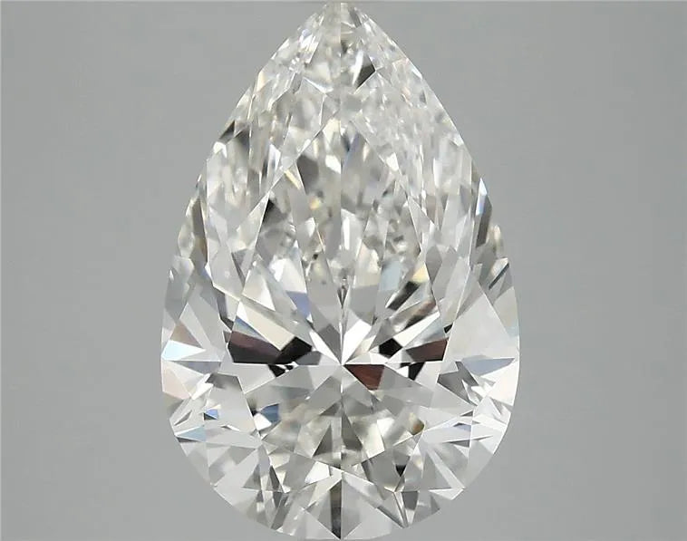 4.07ct Pear Lab Grown Diamond (Colour G, Clarity VVS2, IGI Certified)