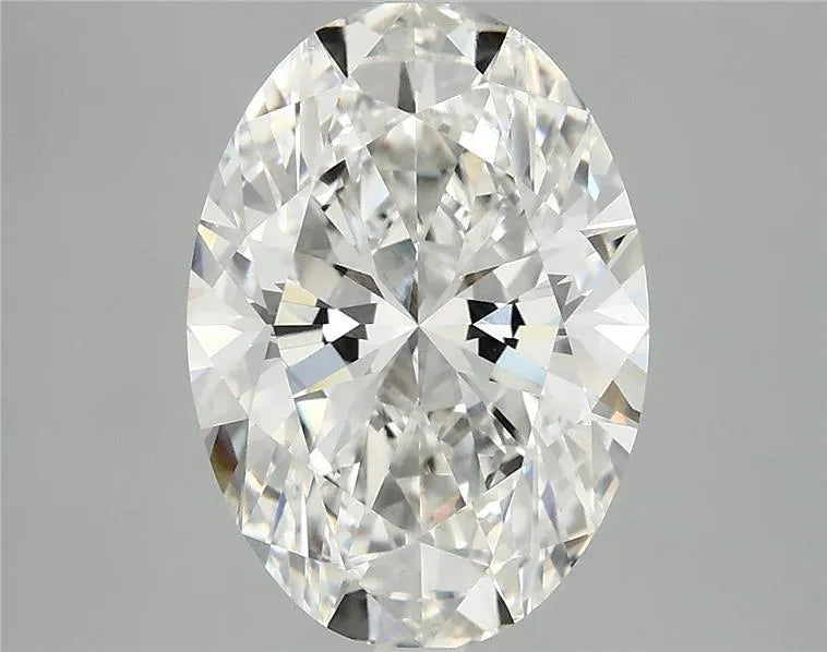 4.38ct Oval Lab Grown Diamond (Colour F, Clarity VS1, IGI Certified)