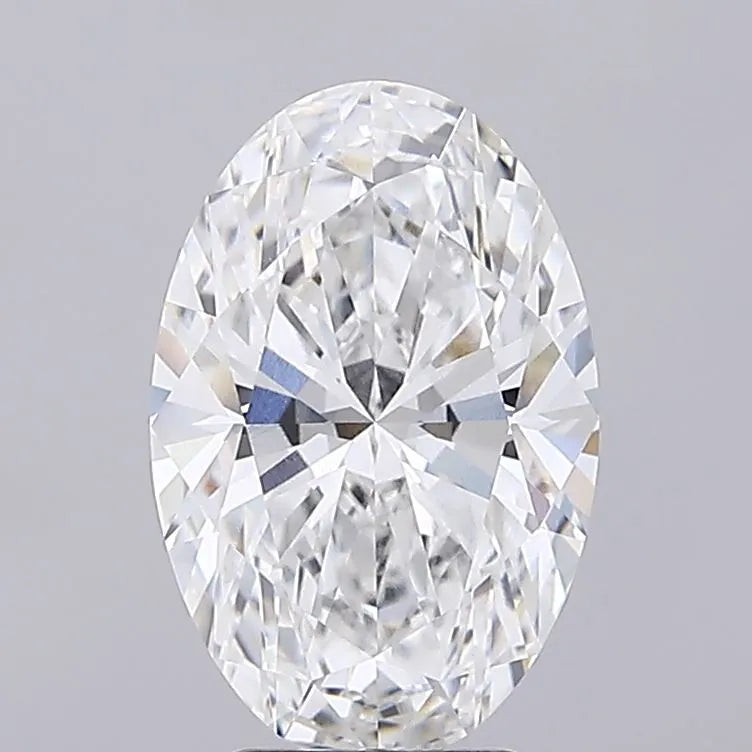 4.42ct Oval Lab Grown Diamond (Colour E, Clarity IF, IGI Certified)