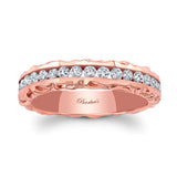 Vintage Channel Set Diamond Wedding Band