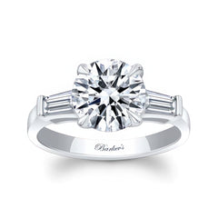 2 Carat Round Lab Grown Diamond Ring