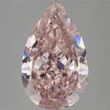5.80ct Pear Natural Diamond (Colour Fancy Pink, Clarity VVS1, GIA Certified)