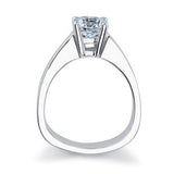 Solitaire Round Engagement Ring