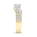 Unique Diamond Bridal Set