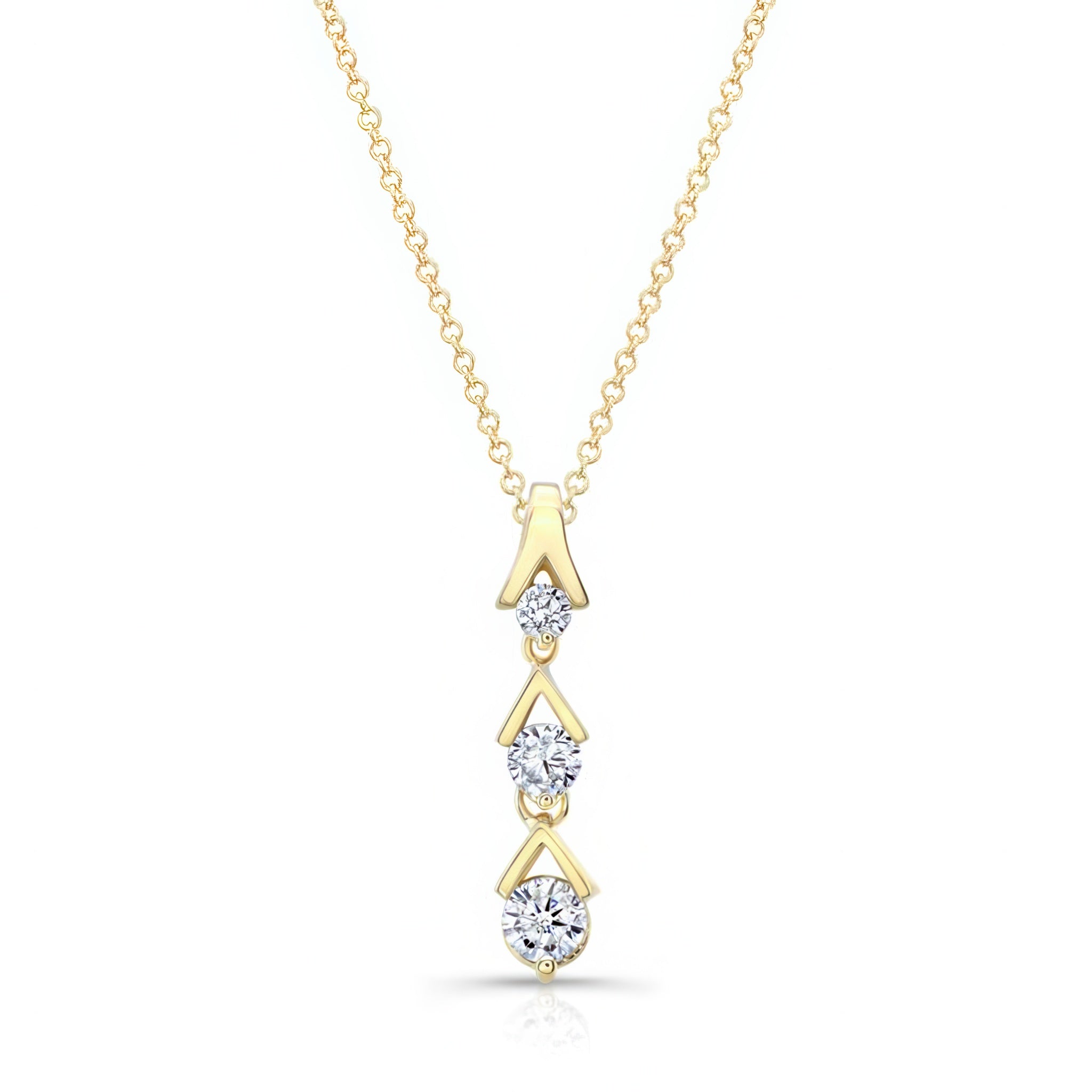 Diamond Drop Necklace