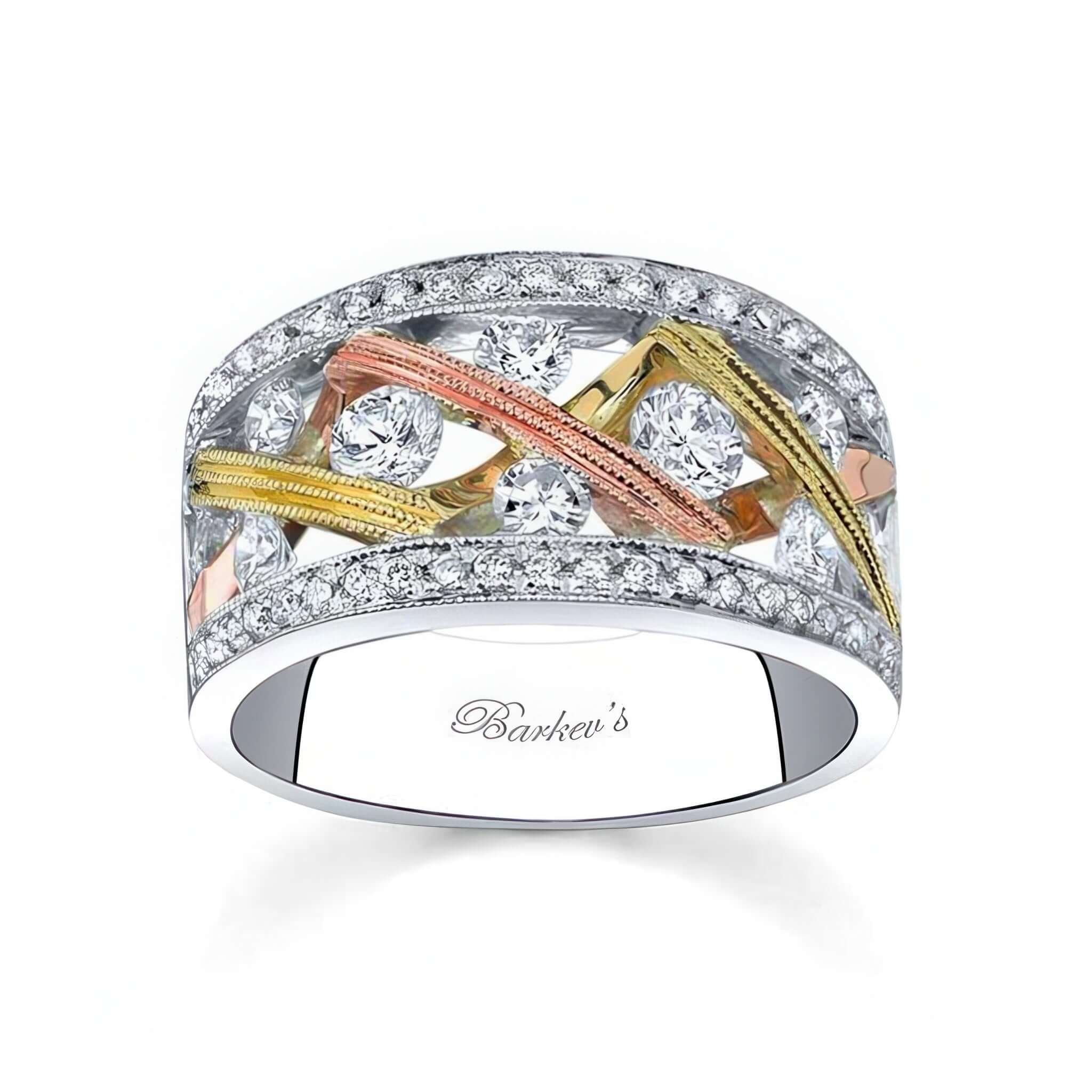 Unique Ornate Wedding Band