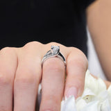 1 Carat Split Shank Solitaire Ring