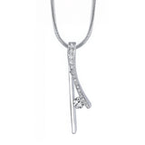White Gold Diamond Necklace 6859N