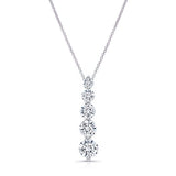 Lab Grown Diamond Drop Necklace
