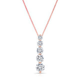 Lab Grown Diamond Drop Necklace