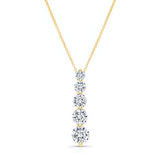 Lab Grown Diamond Drop Necklace