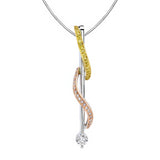 Tri Color Necklace 6979N
