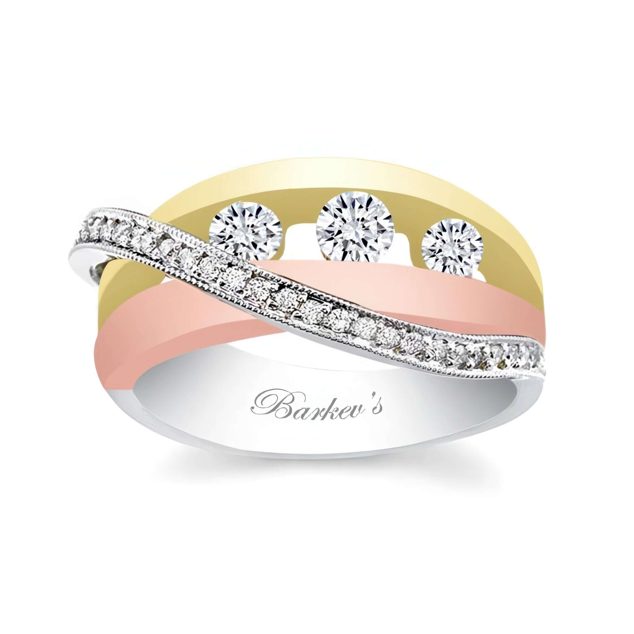 Unique Trim Wedding Band