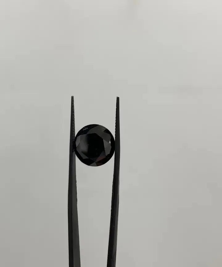 7.38ct Round Natural Diamond (Colour Fancy Black, Clarity VVS2, Cut EX, GIA Certified)