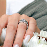 Channel Set 1 Ct Diamond Solitaire Ring