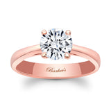 Round Moissanite Solitaire Ring