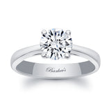 Round Moissanite Solitaire Ring
