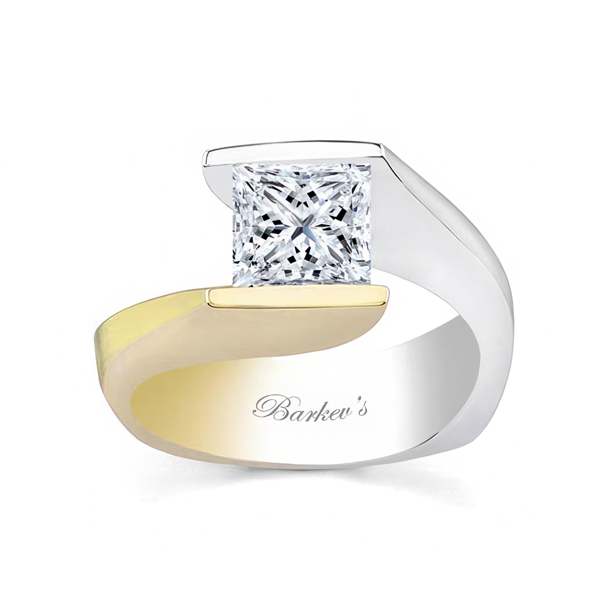 1.5 Carat Princess Cut Diamond Solitaire Ring