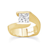 1.5 Carat Princess Cut Diamond Solitaire Ring