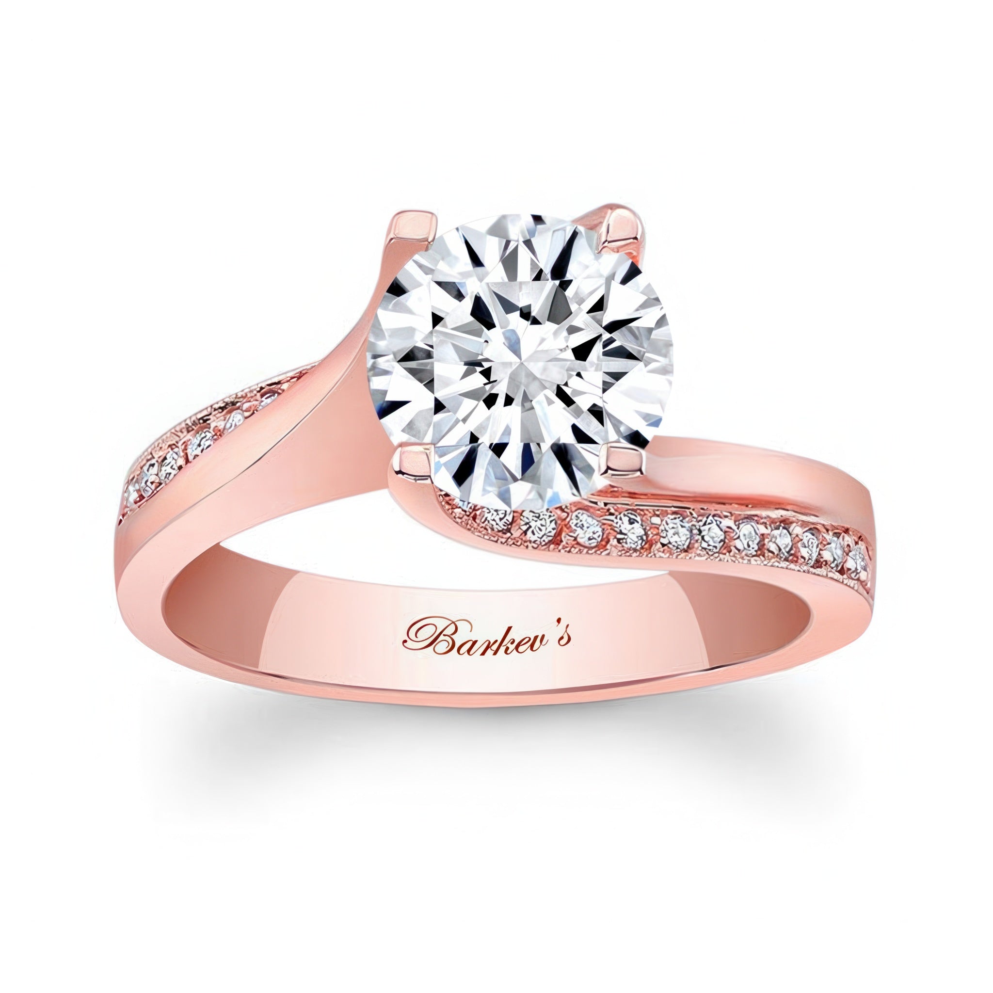 2 Carat Round Cut Lab Grown Diamond Ring