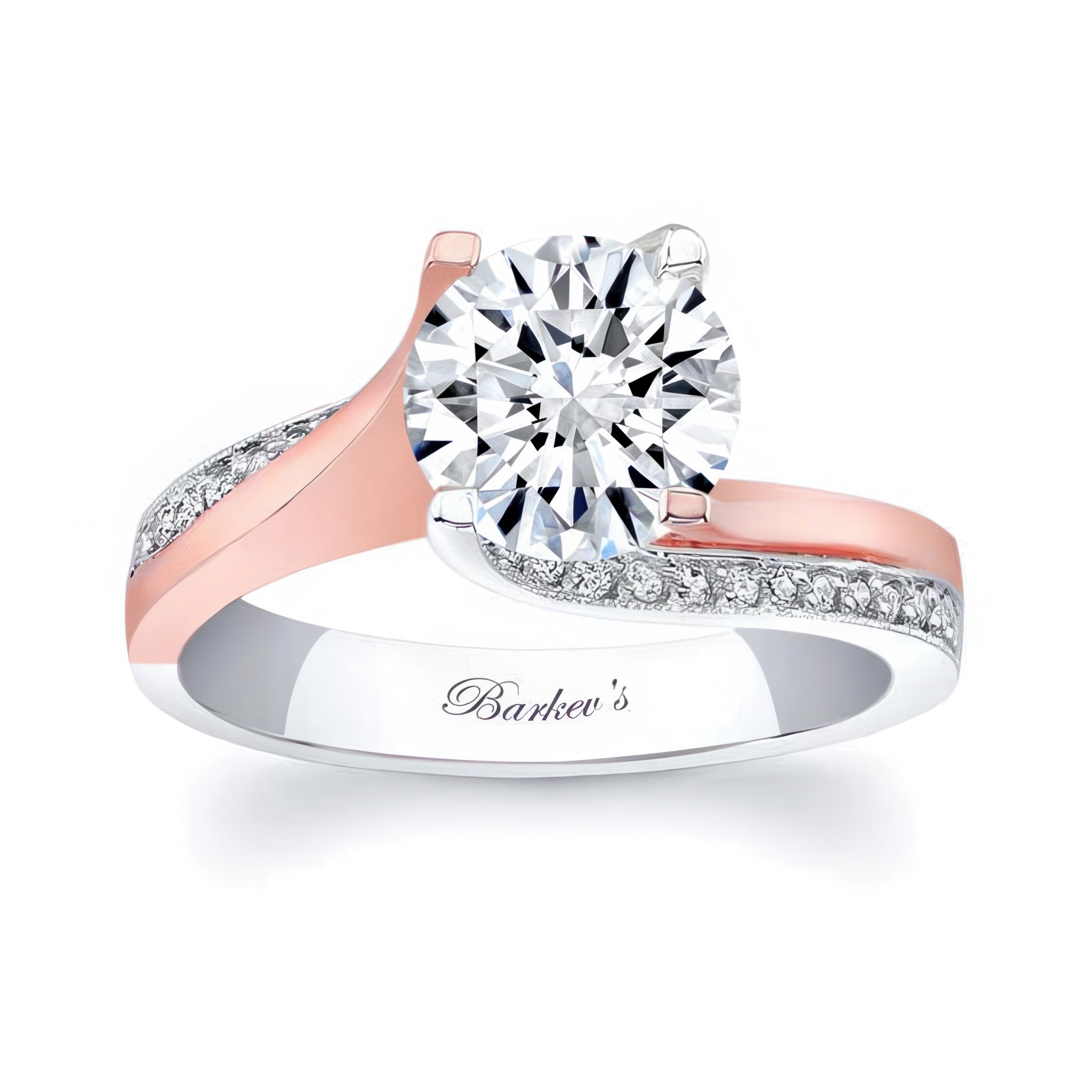 2 Carat Round Cut Lab Grown Diamond Ring