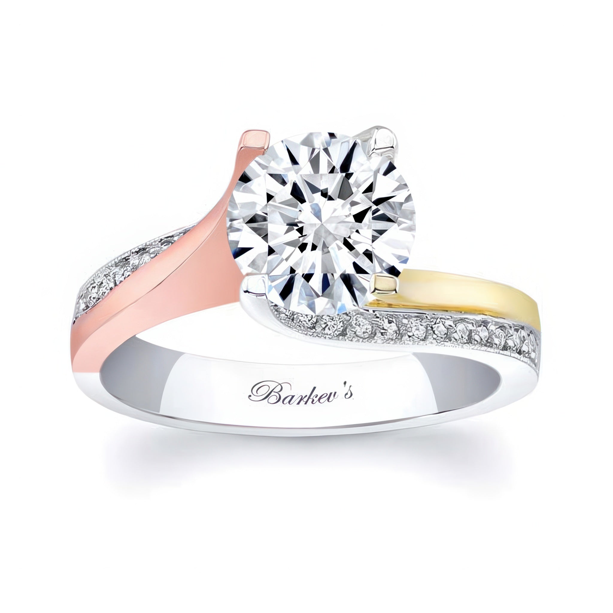2 Carat Round Cut Lab Grown Diamond Ring