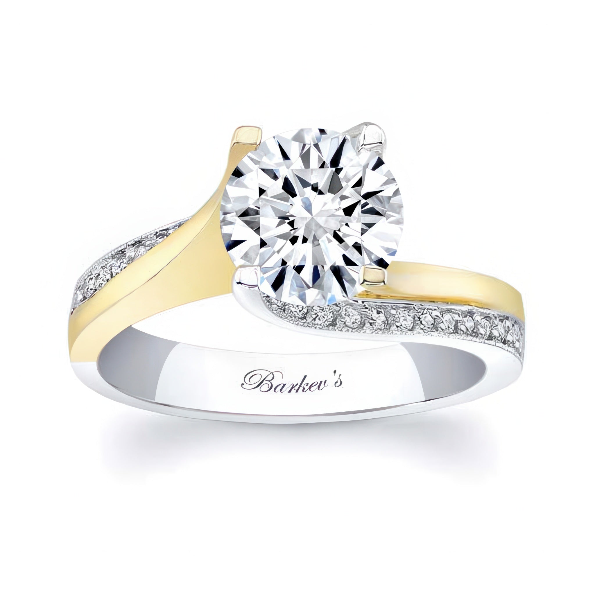 2 Carat Round Cut Lab Grown Diamond Ring